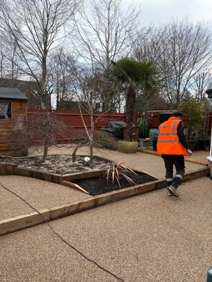 Resin bound surfacing project 22 by A&P Resin, Daventry