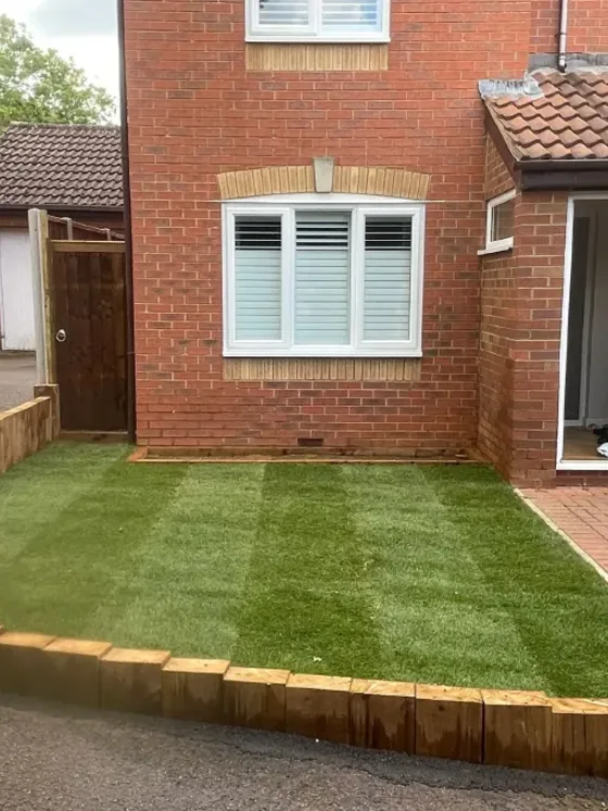 Artificial grass installation